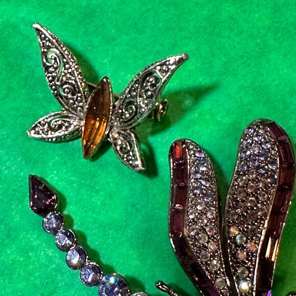 LOT of 6 I - nsect Bug Brooches / Pins - Picture 2 of 9